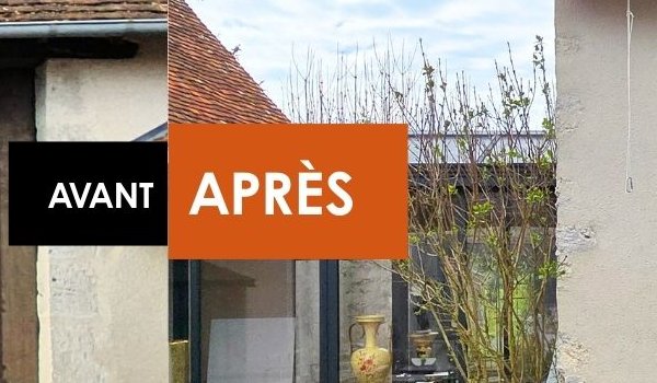 Photo de la réalisation Réhabilitation d'une ancienne dépendance en espace de vie.