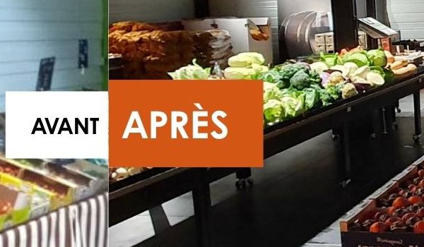 Photo de la réalisation Avant / après travaux : La Gariguette - Gièvres