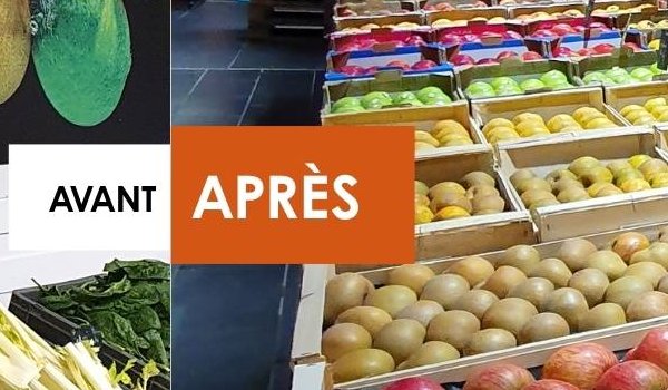 Photo de la réalisation Avant / après travaux : La Gariguette - Gièvres